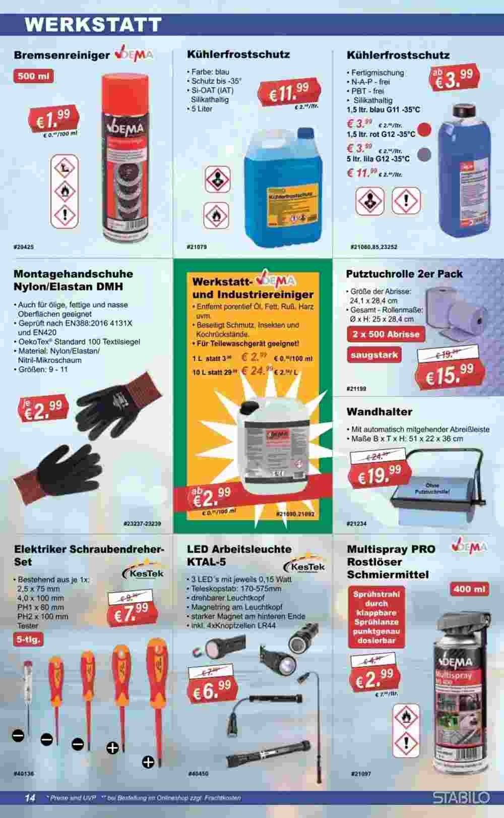 Stabilo Fachmarkt Prospekt (ab 29.01.2025) zum Blättern - Seite 14