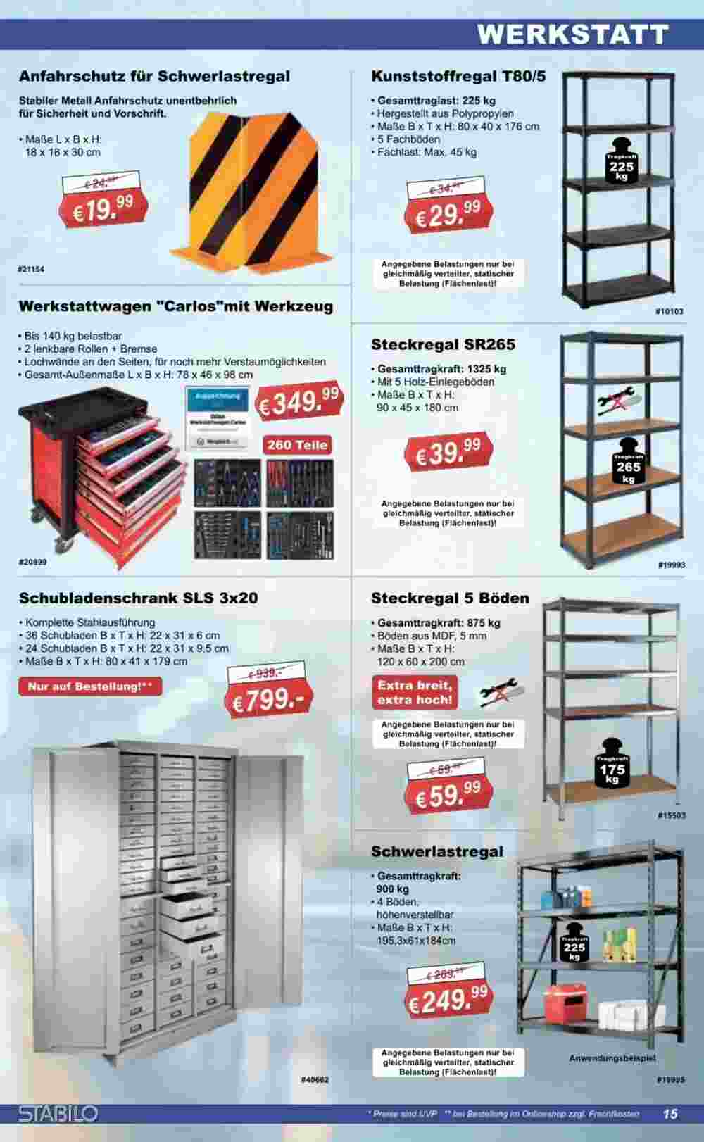 Stabilo Fachmarkt Prospekt (ab 29.01.2025) zum Blättern - Seite 15