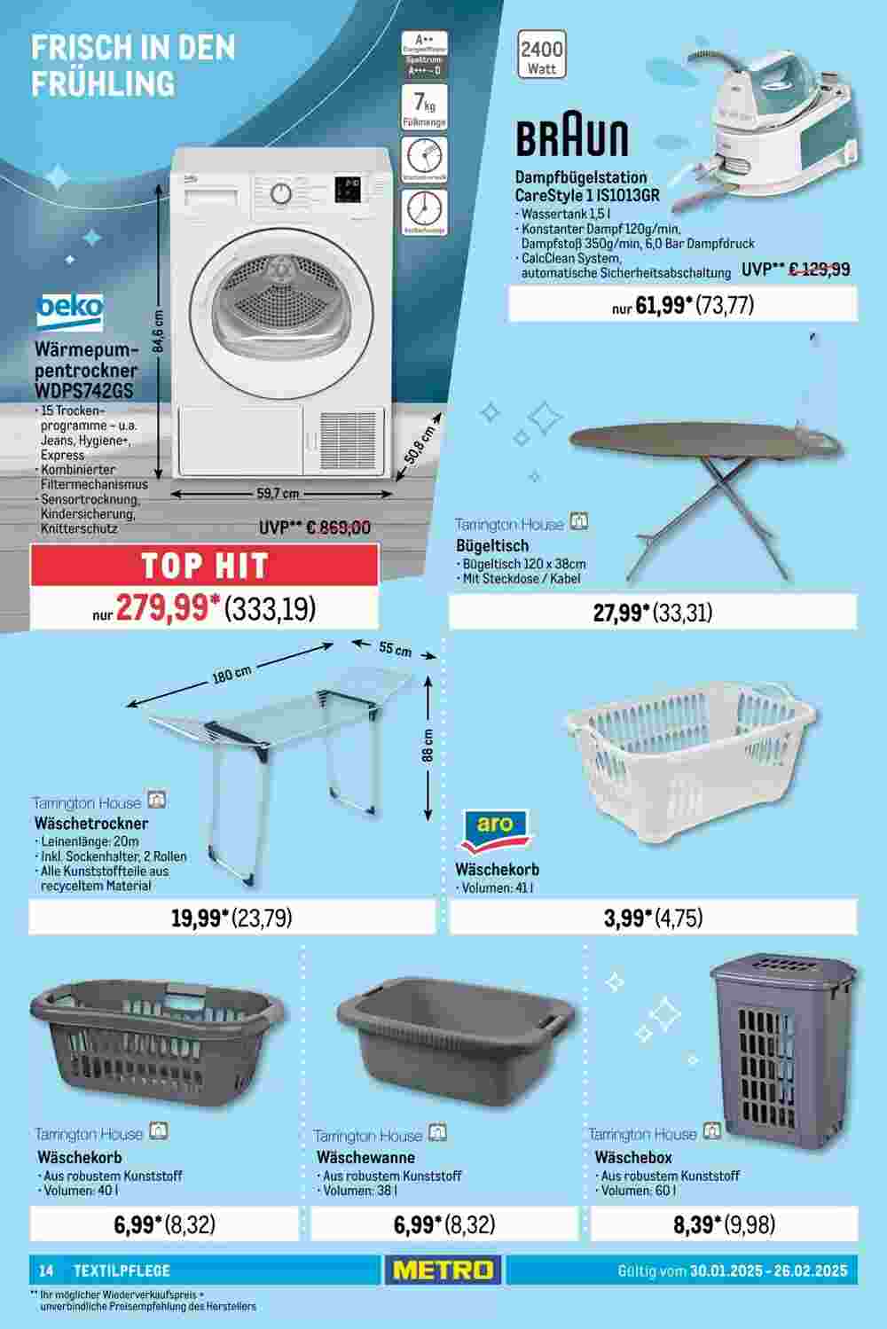 METRO Prospekt (ab 30.01.2025) zum Blättern - Seite 14