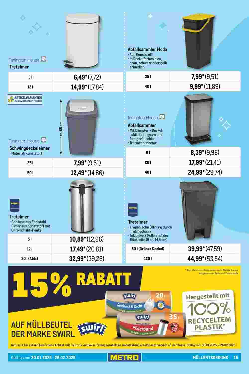 METRO Prospekt (ab 30.01.2025) zum Blättern - Seite 15