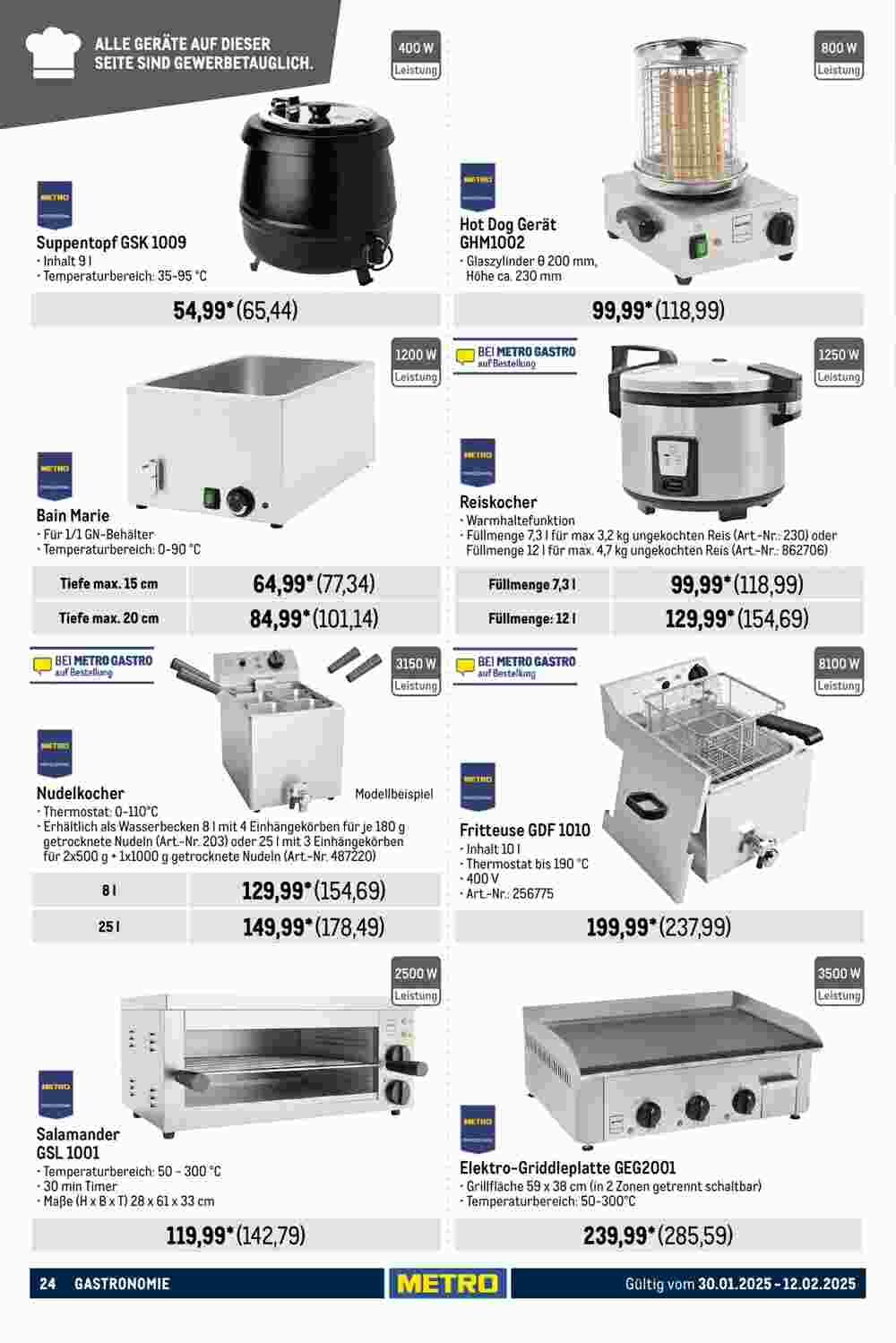 METRO Prospekt (ab 30.01.2025) zum Blättern - Seite 24