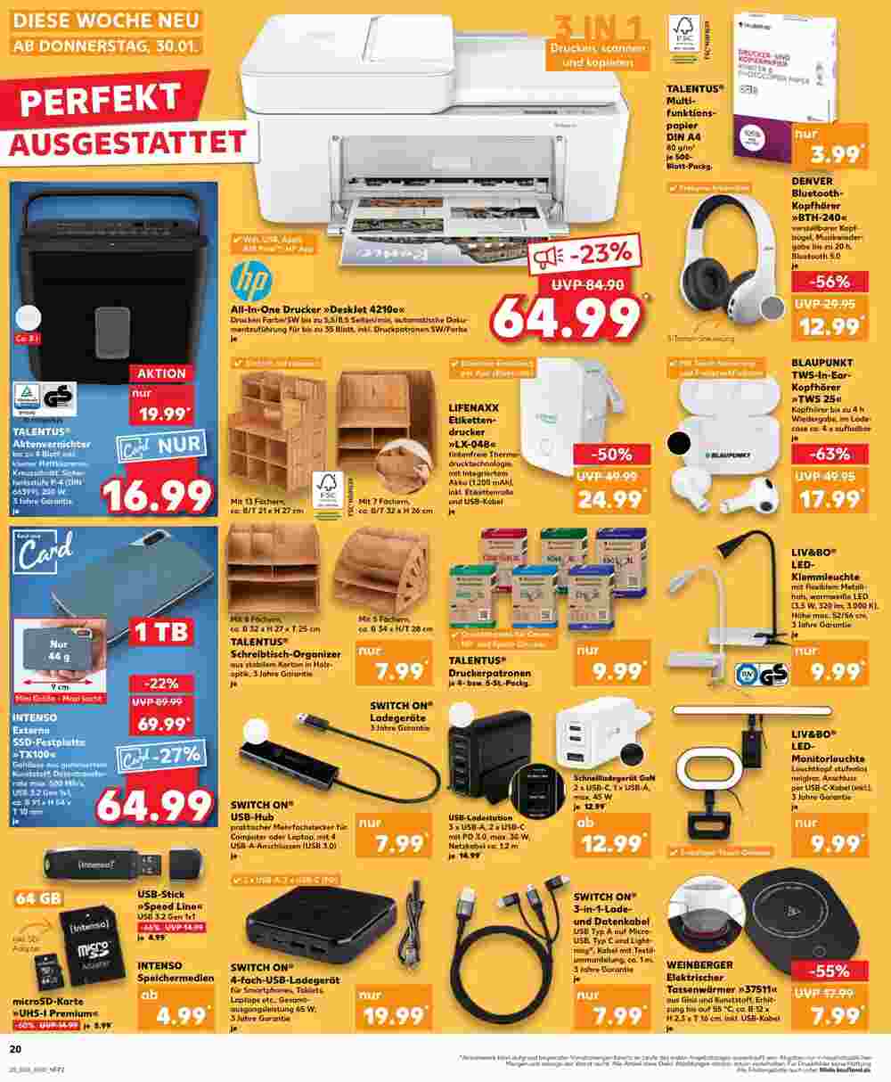 Kaufland Prospekt (ab 30.01.2025) zum Blättern - Seite 20