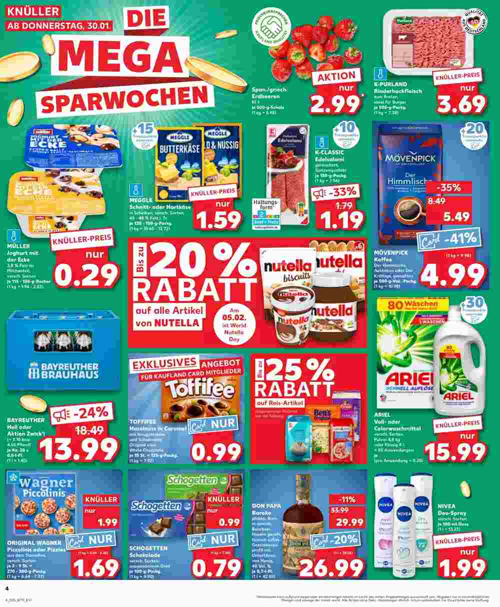 Kaufland Prospekt (ab 30.01.2025) zum Blättern - Seite 4