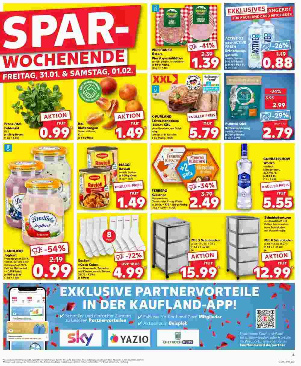 Kaufland Prospekt (ab 30.01.2025) zum Blättern - Seite 5