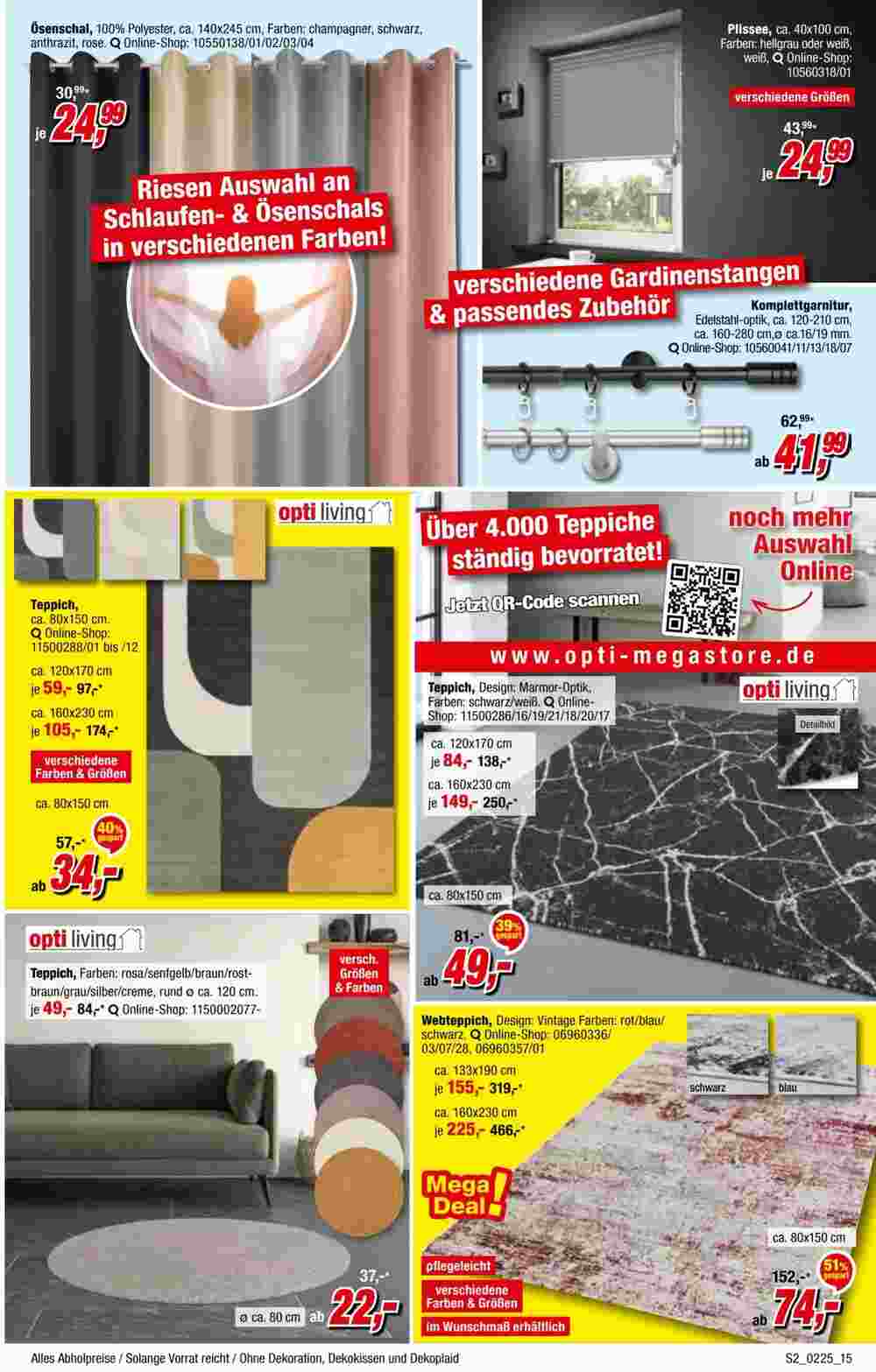 Opti-MegaStore Prospekt (ab 30.01.2025) zum Blättern - Seite 15