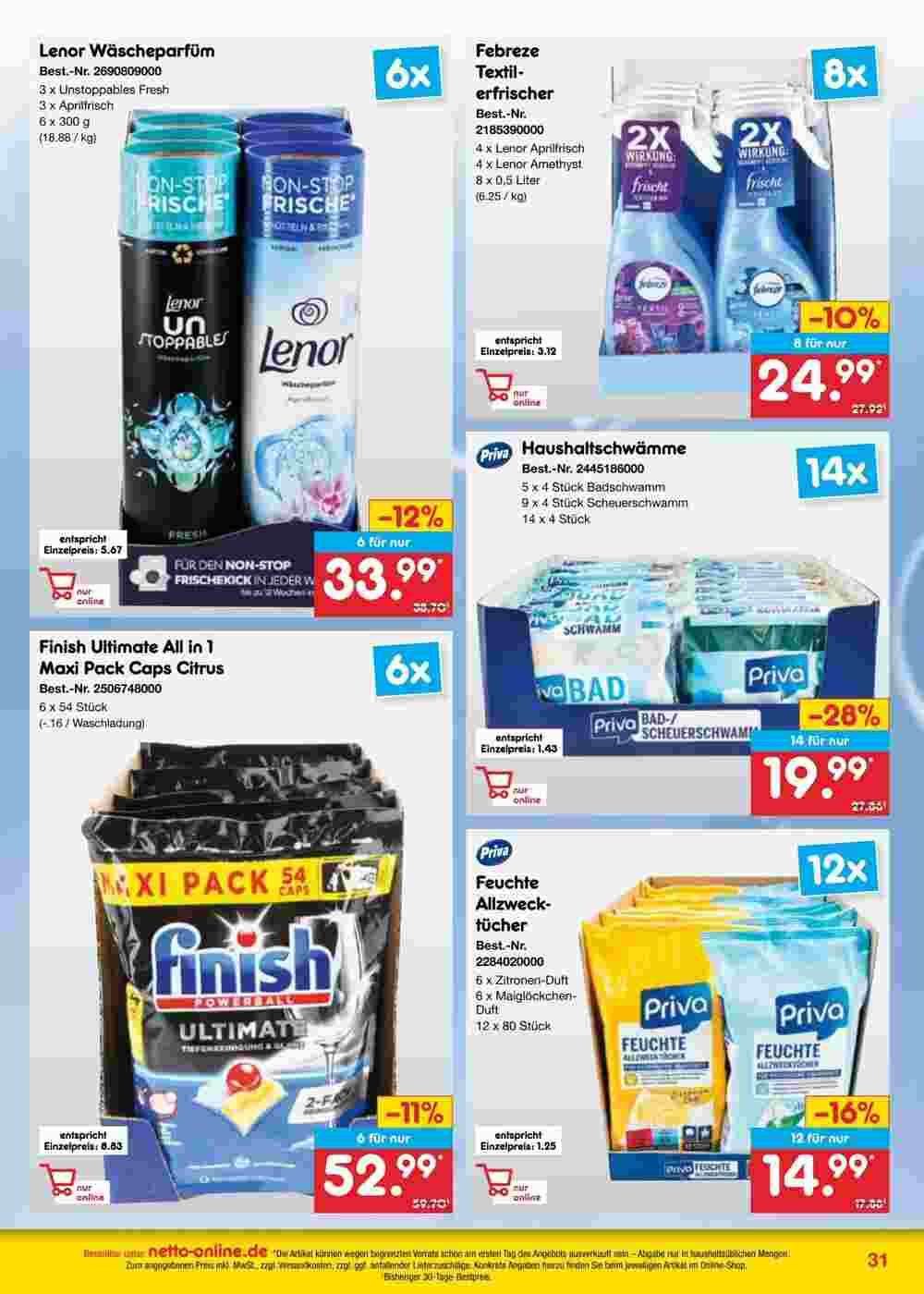 Netto Marken-Discount Prospekt (ab 01.02.2025) zum Blättern - Seite 31