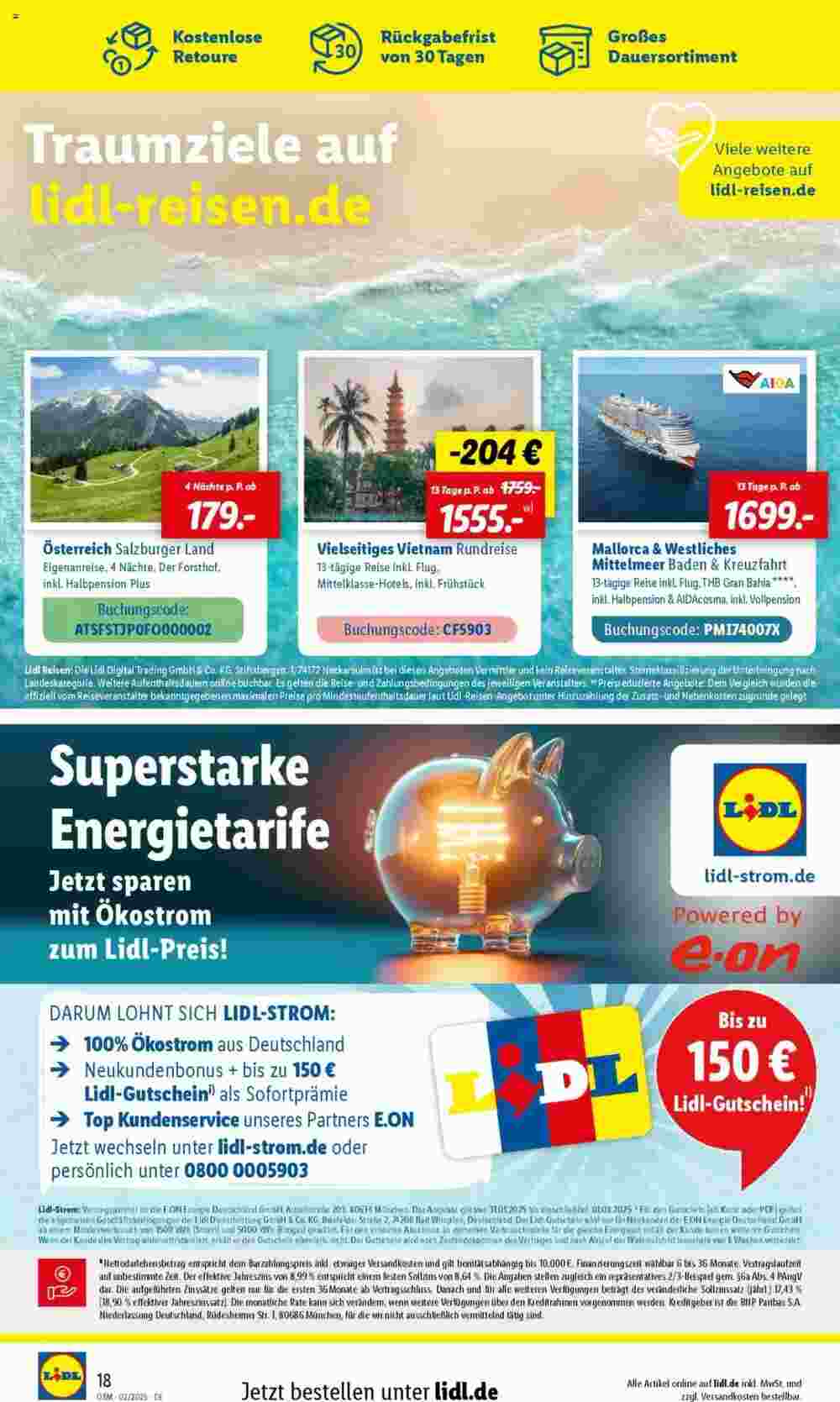 Lidl Prospekt (ab 01.02.2025) zum Blättern - Seite 18