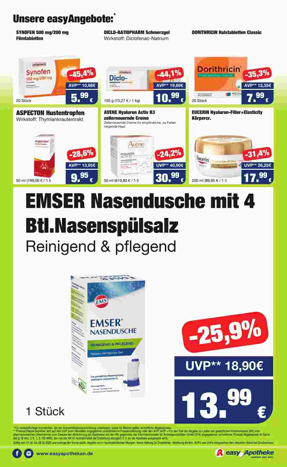 Easy Apotheke Prospekt (ab 01.02.2025) zum Blättern - Seite 2