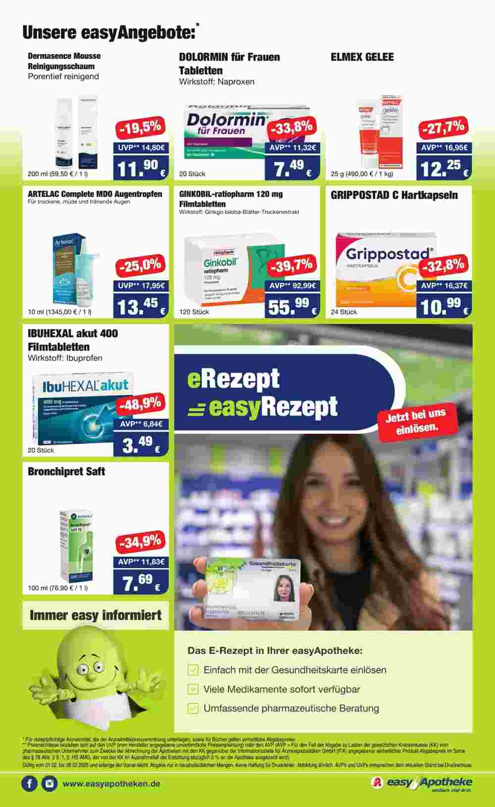 Easy Apotheke Prospekt (ab 01.02.2025) zum Blättern - Seite 4