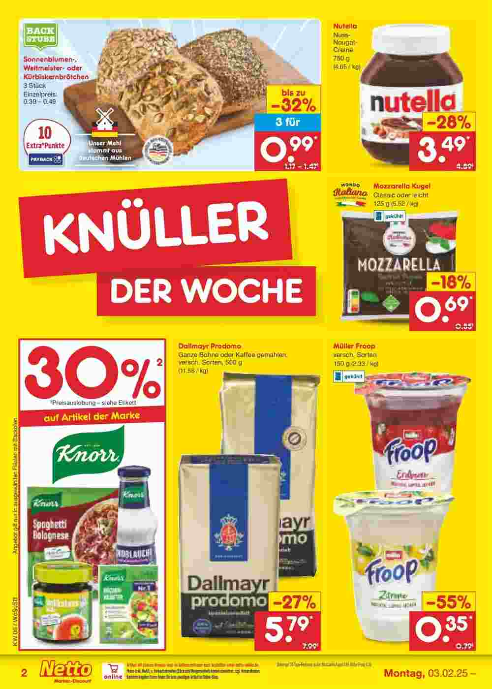 Netto Marken-Discount Prospekt (ab 02.02.2025) zum Blättern - Seite 2