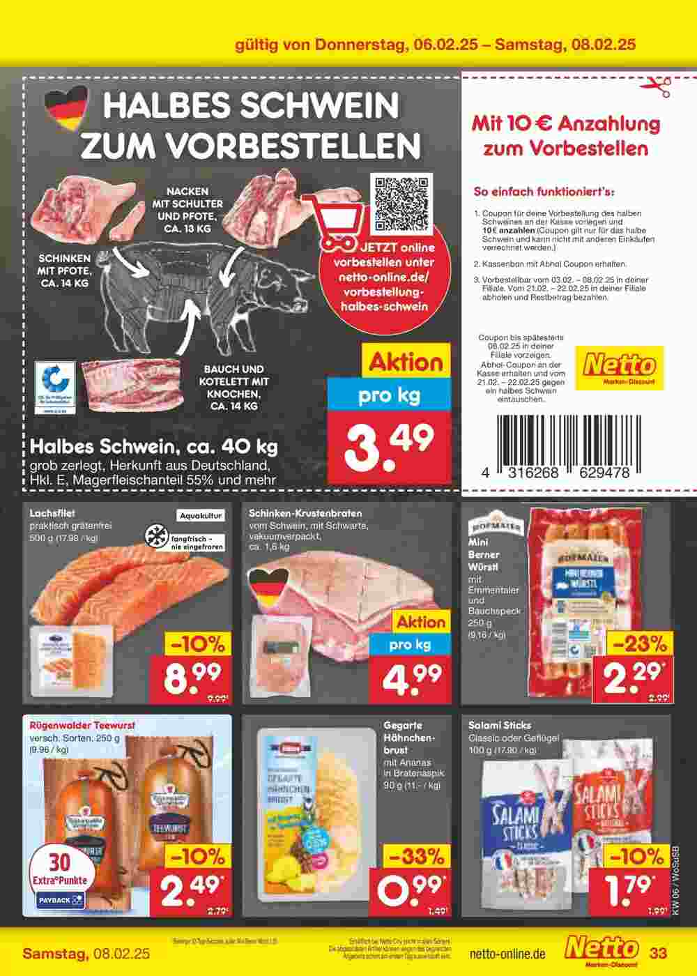 Netto Marken-Discount Prospekt (ab 02.02.2025) zum Blättern - Seite 47