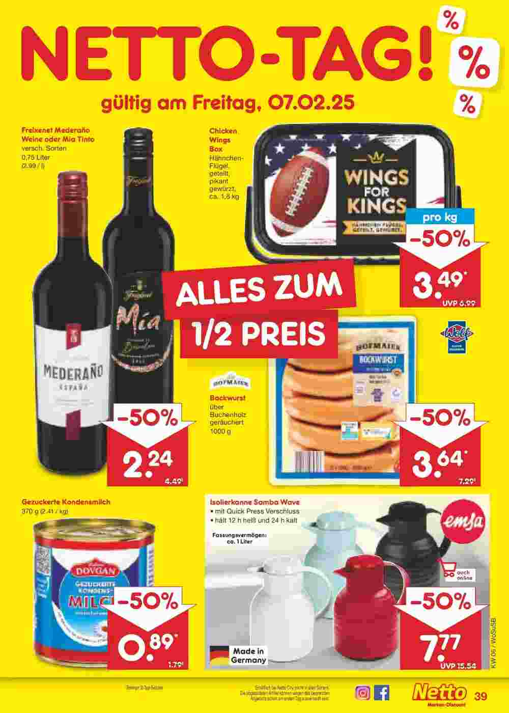 Netto Marken-Discount Prospekt (ab 02.02.2025) zum Blättern - Seite 55