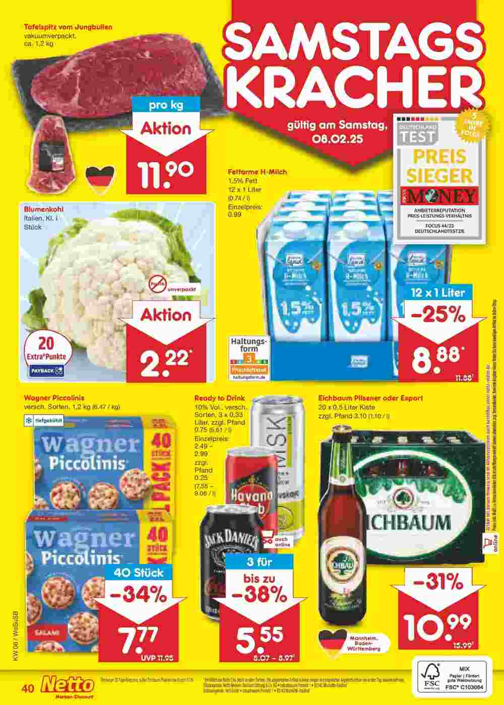 Netto Marken-Discount Prospekt (ab 02.02.2025) zum Blättern - Seite 56