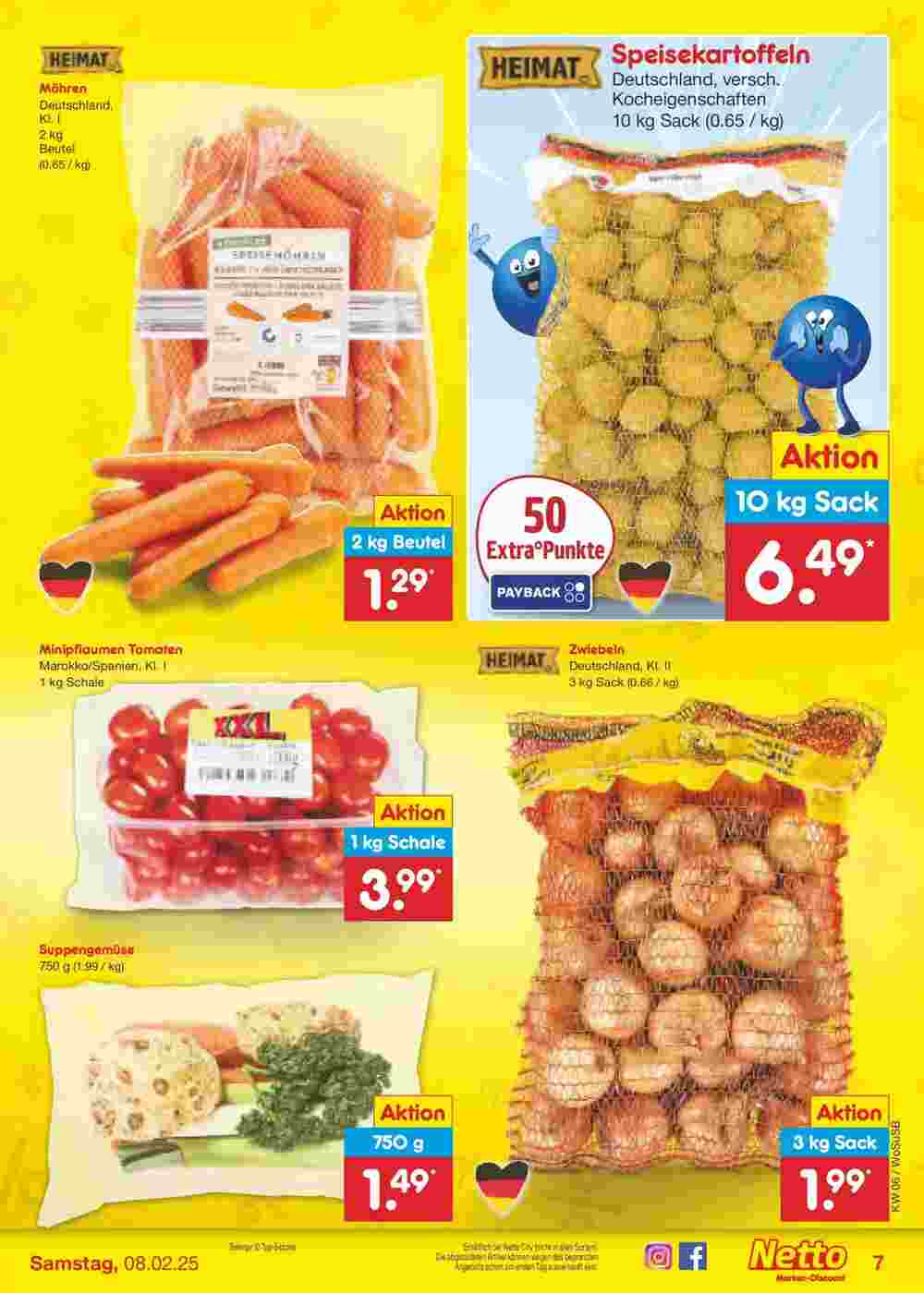 Netto Marken-Discount Prospekt (ab 02.02.2025) zum Blättern - Seite 7