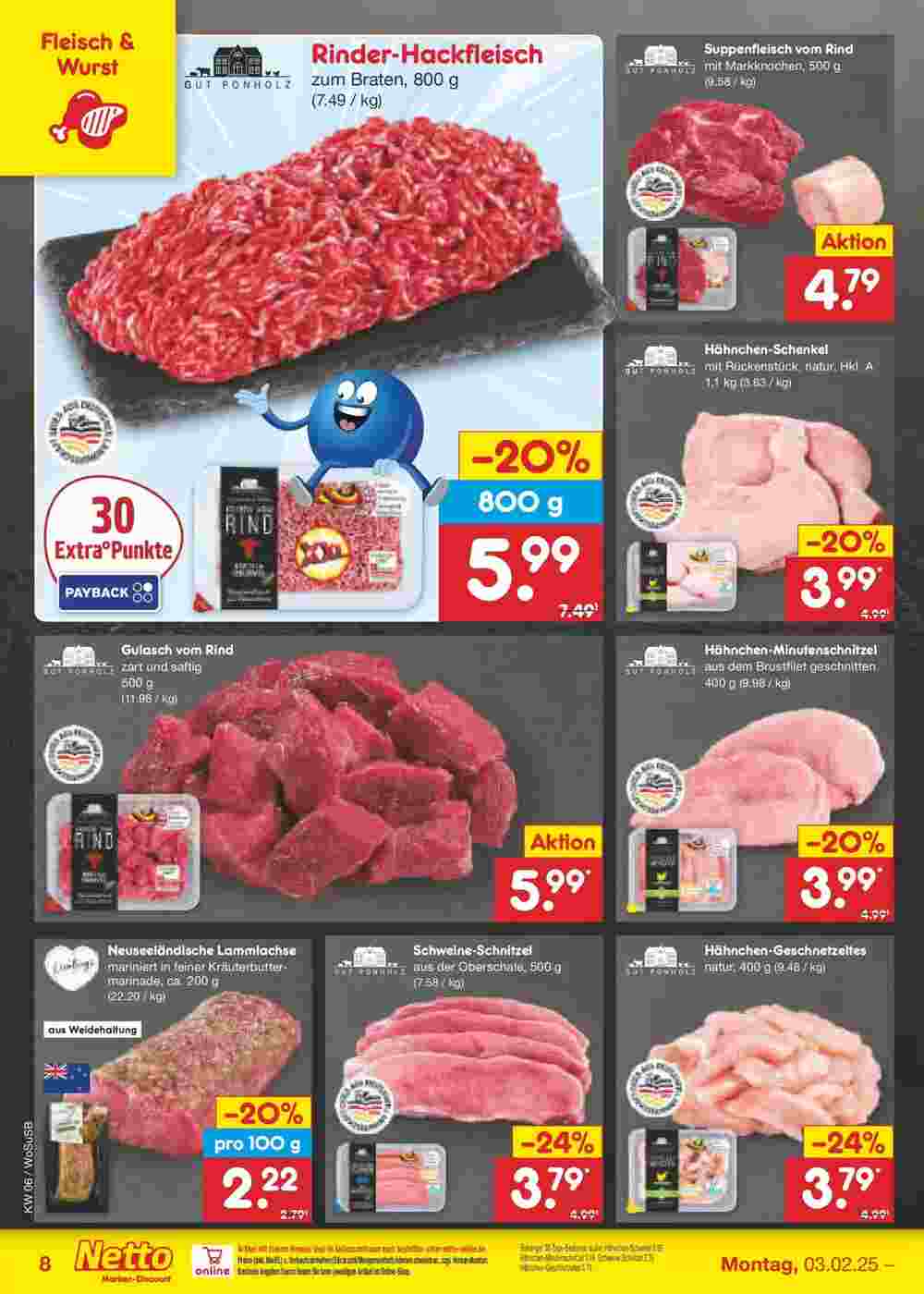 Netto Marken-Discount Prospekt (ab 02.02.2025) zum Blättern - Seite 8