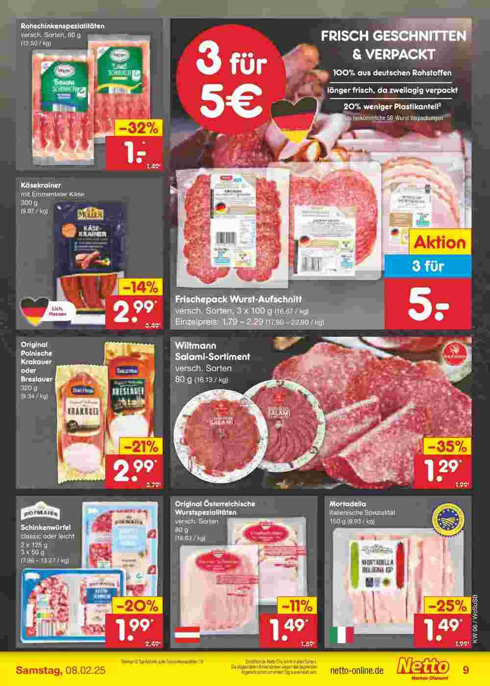 Netto Marken-Discount Prospekt (ab 02.02.2025) zum Blättern - Seite 9