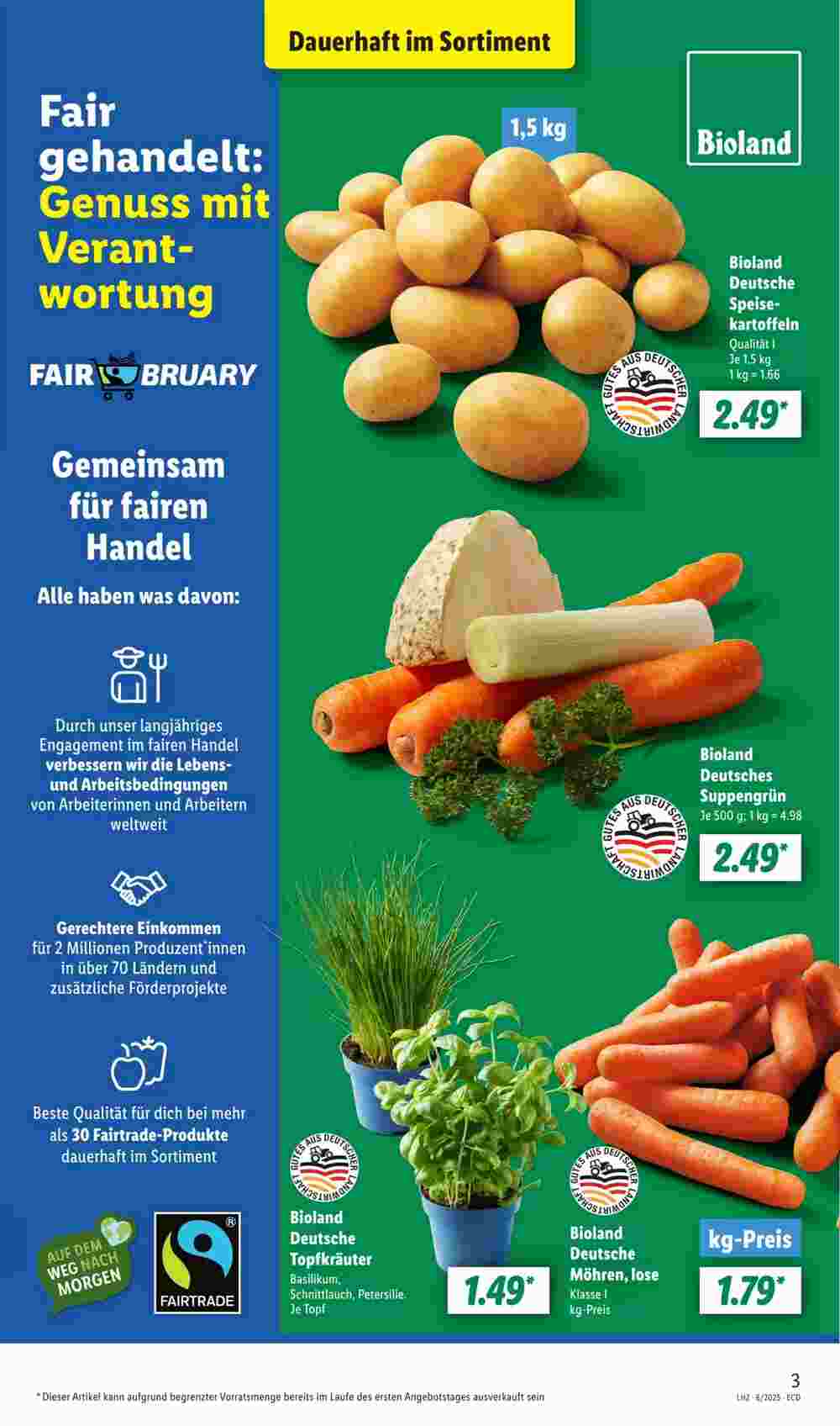 Lidl Prospekt (ab 03.02.2025) zum Blättern - Seite 3