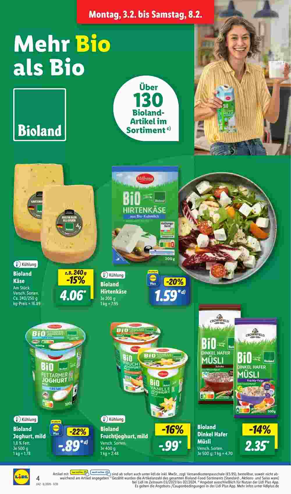 Lidl Prospekt (ab 03.02.2025) zum Blättern - Seite 4