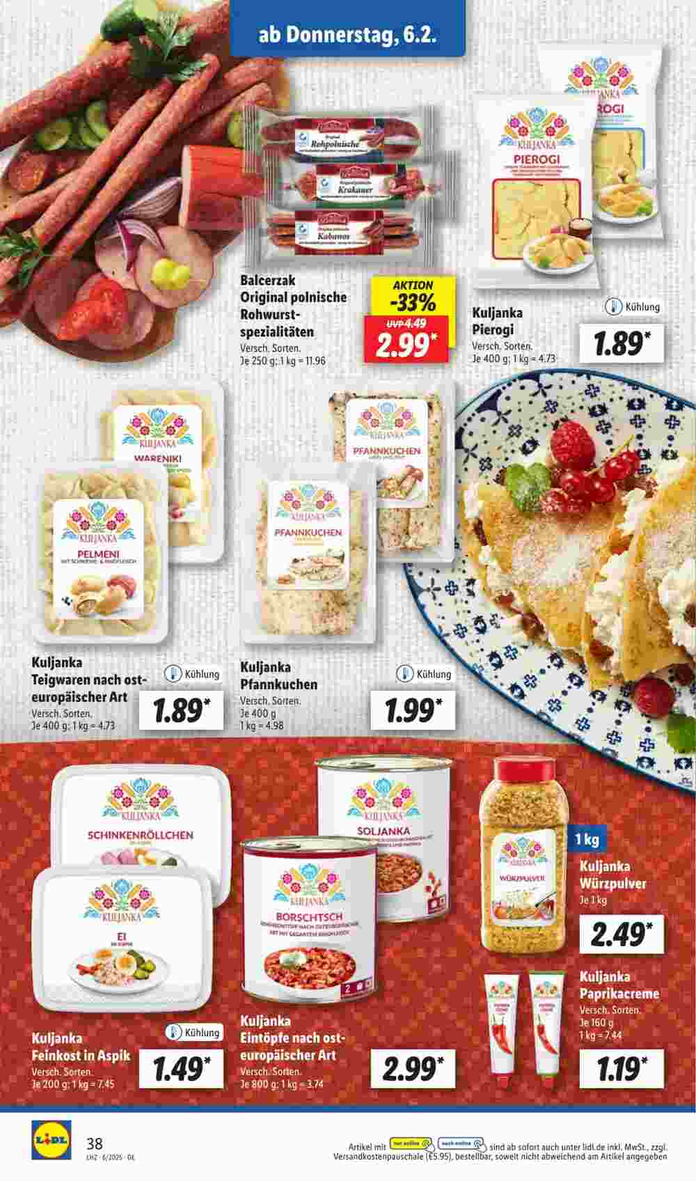 Lidl Prospekt (ab 03.02.2025) zum Blättern - Seite 46