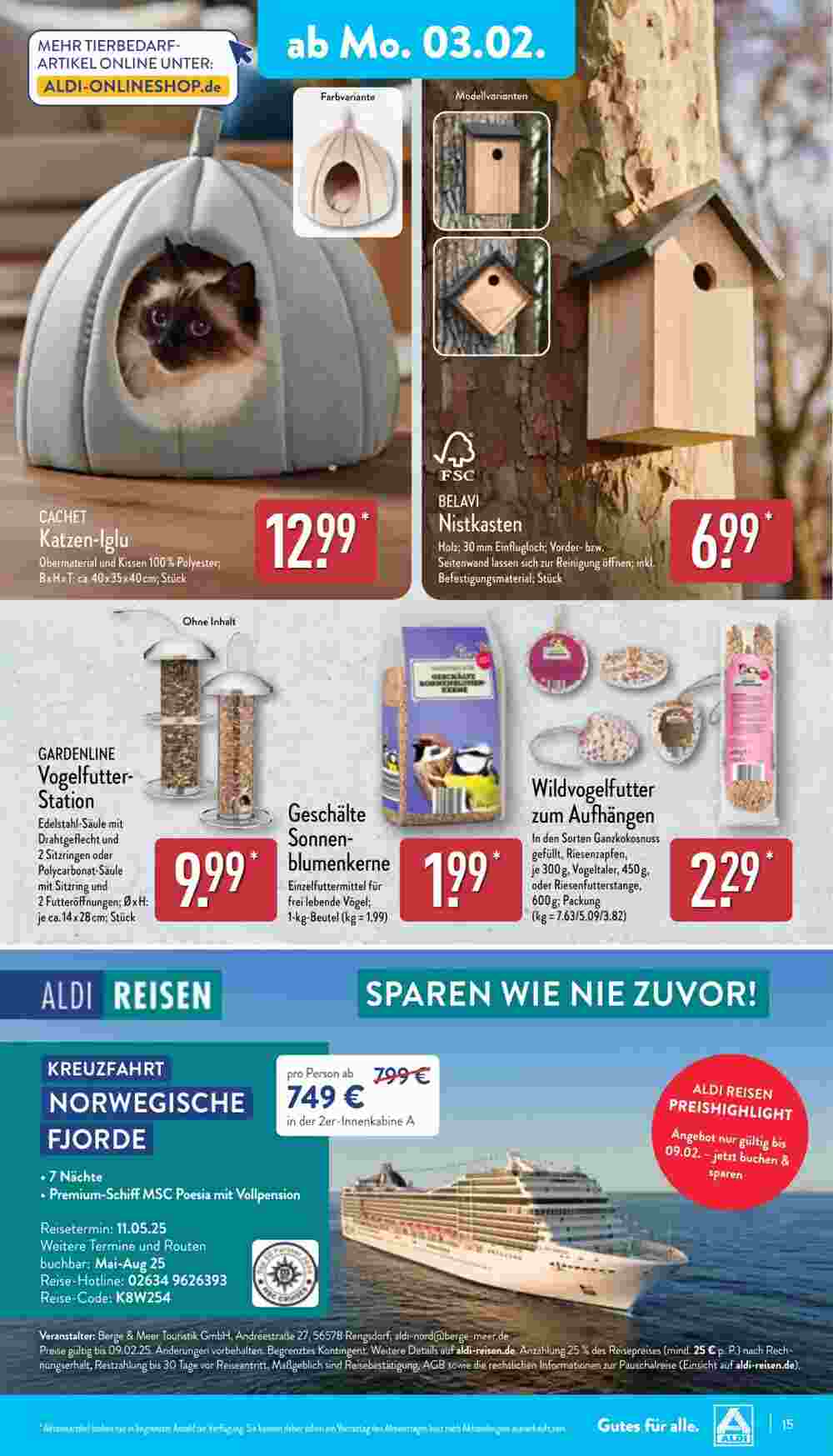 Aldi Nord Prospekt (ab 03.02.2025) zum Blättern - Seite 15