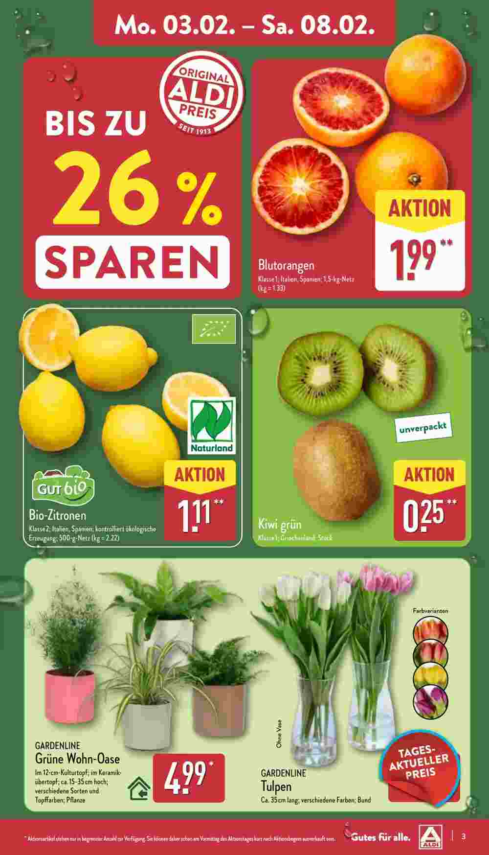 Aldi Nord Prospekt (ab 03.02.2025) zum Blättern - Seite 3