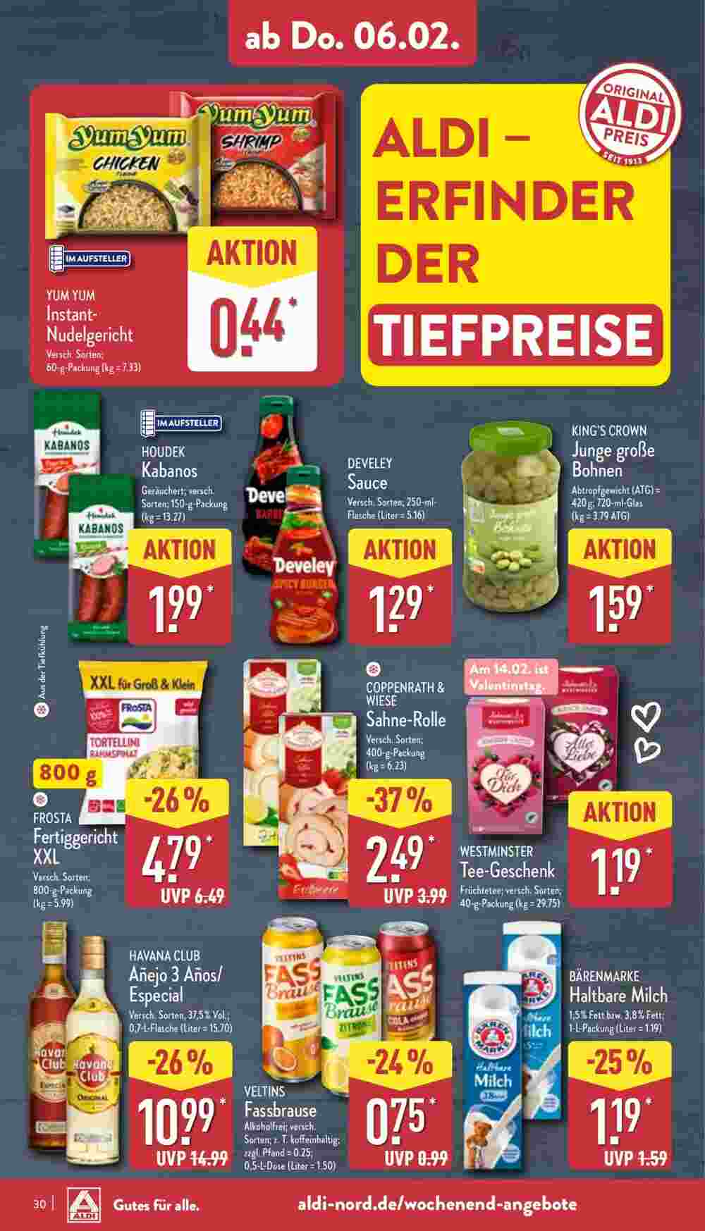 Aldi Nord Prospekt (ab 03.02.2025) zum Blättern - Seite 30