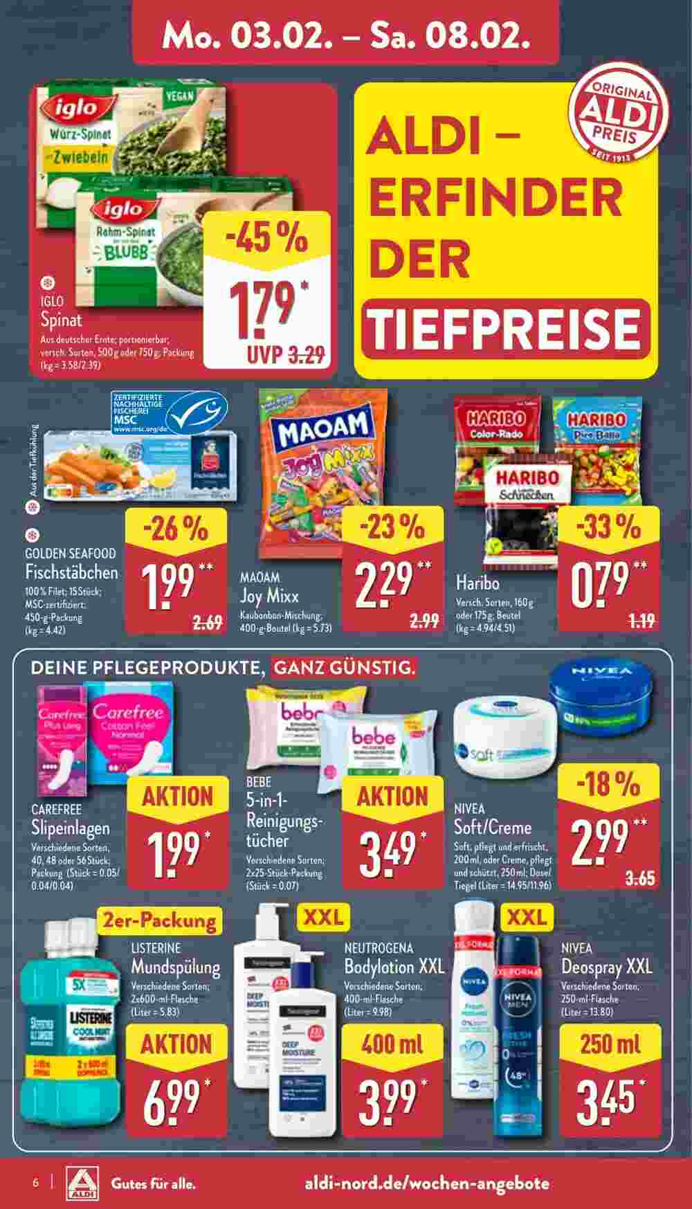 Aldi Nord Prospekt (ab 03.02.2025) zum Blättern - Seite 6