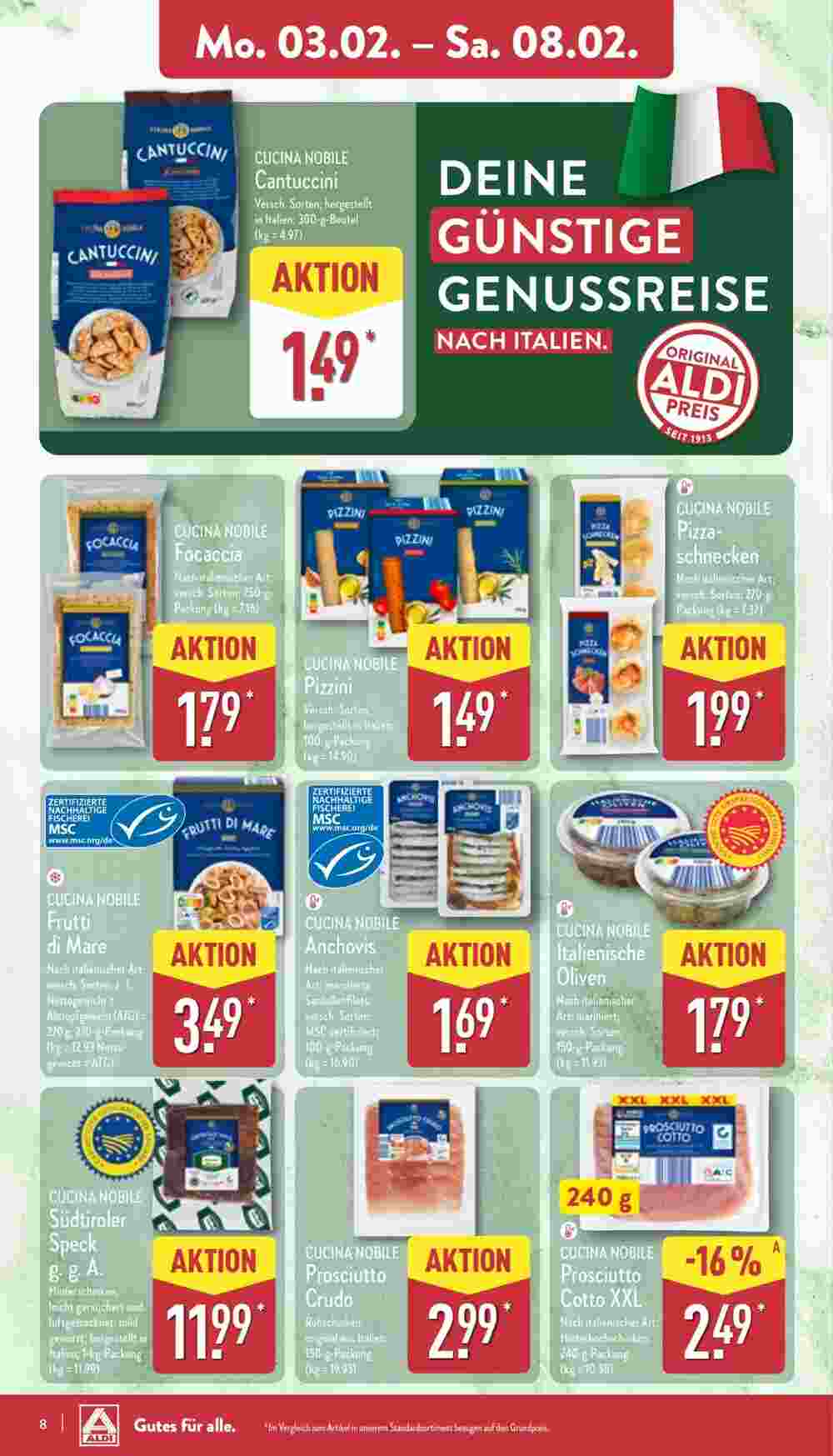 Aldi Nord Prospekt (ab 03.02.2025) zum Blättern - Seite 8