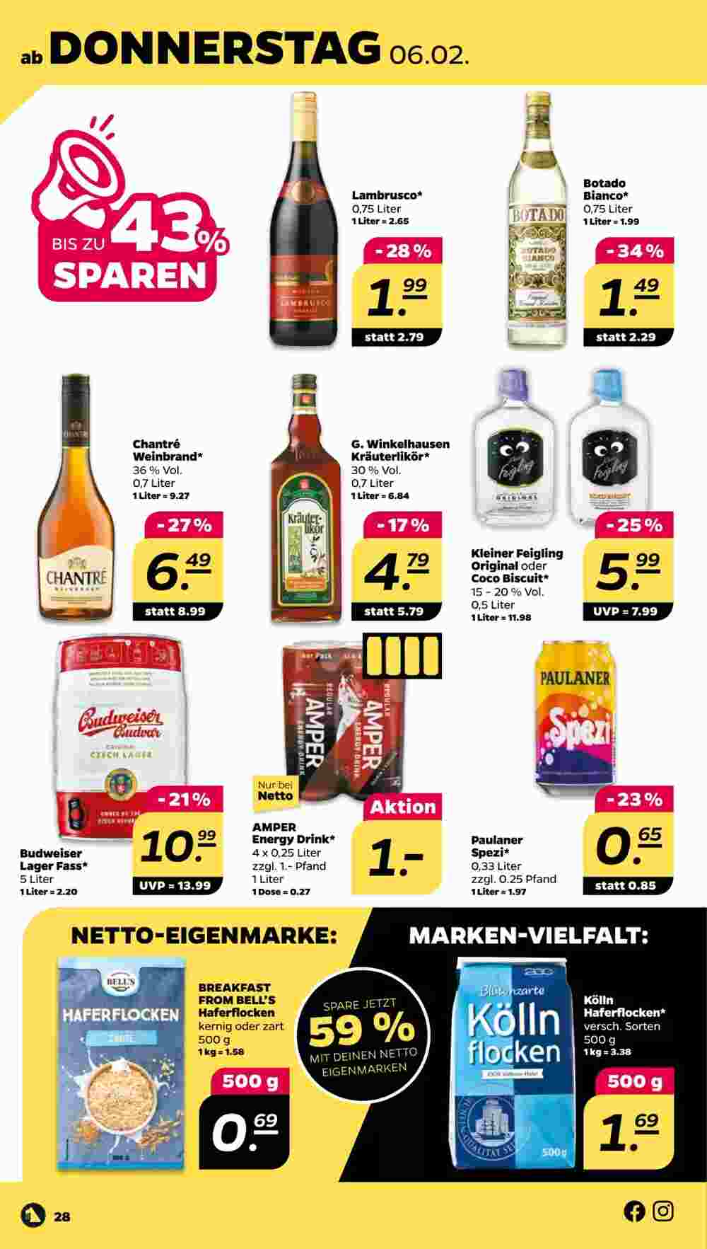 NETTO Prospekt (ab 03.02.2025) zum Blättern - Seite 28