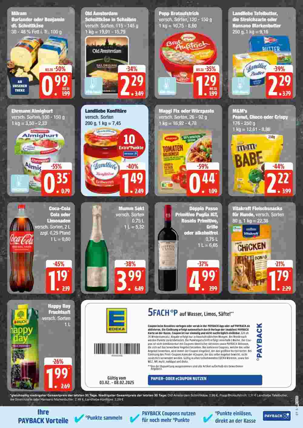 Edeka Frischemarkt Prospekt (ab 03.02.2025) zum Blättern - Seite 3