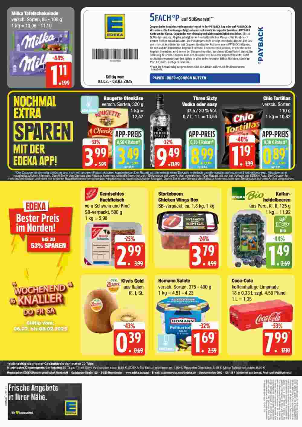 Edeka Frischemarkt Prospekt (ab 03.02.2025) zum Blättern - Seite 4