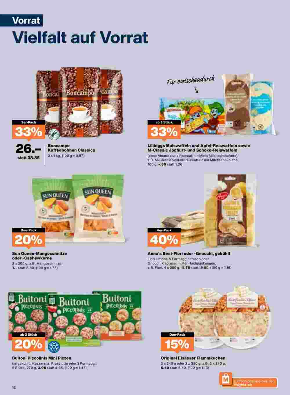 Migros Prospekt (ab 04.02.2025) zum Blättern - Seite 12