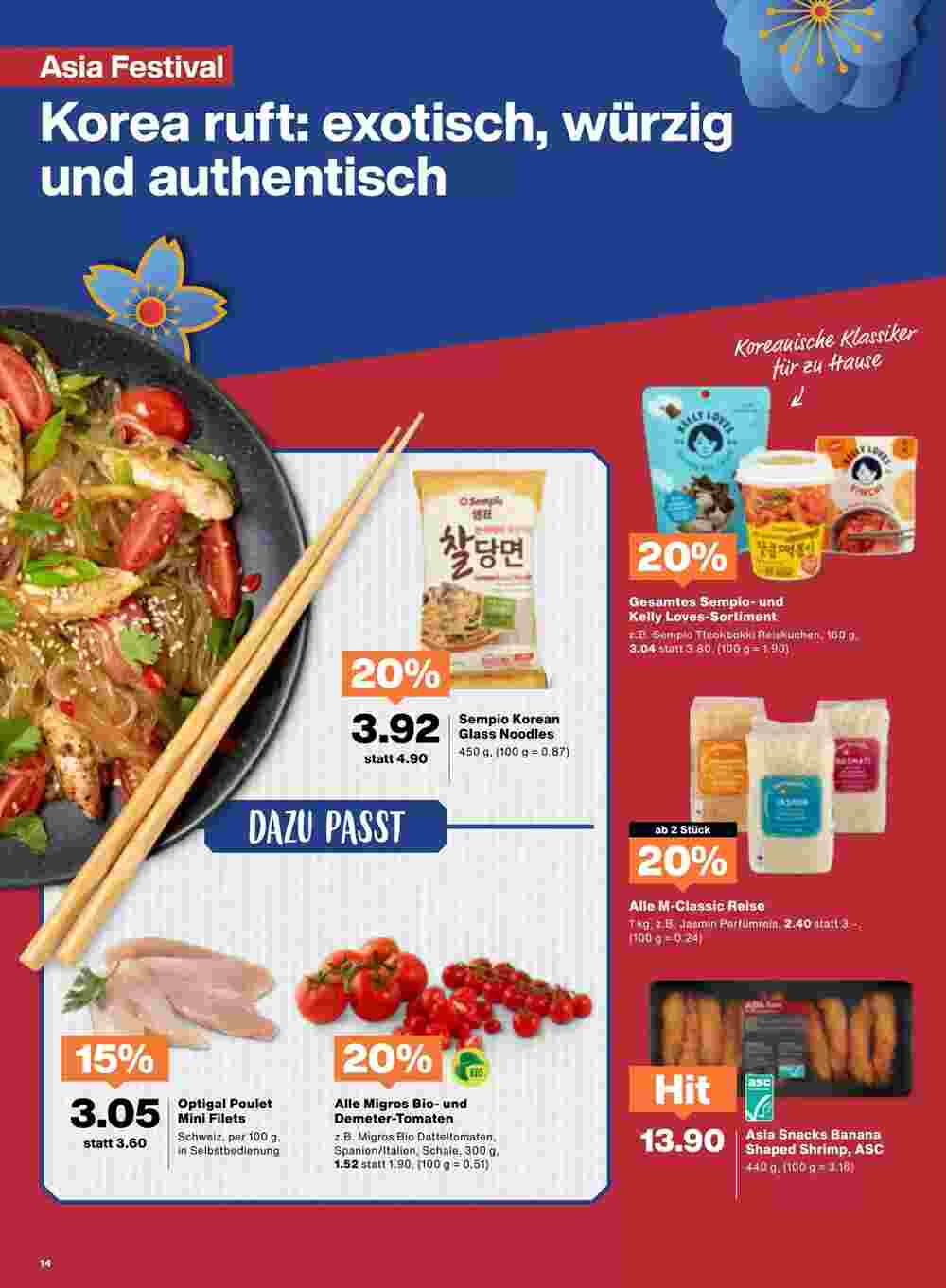 Migros Prospekt (ab 04.02.2025) zum Blättern - Seite 14