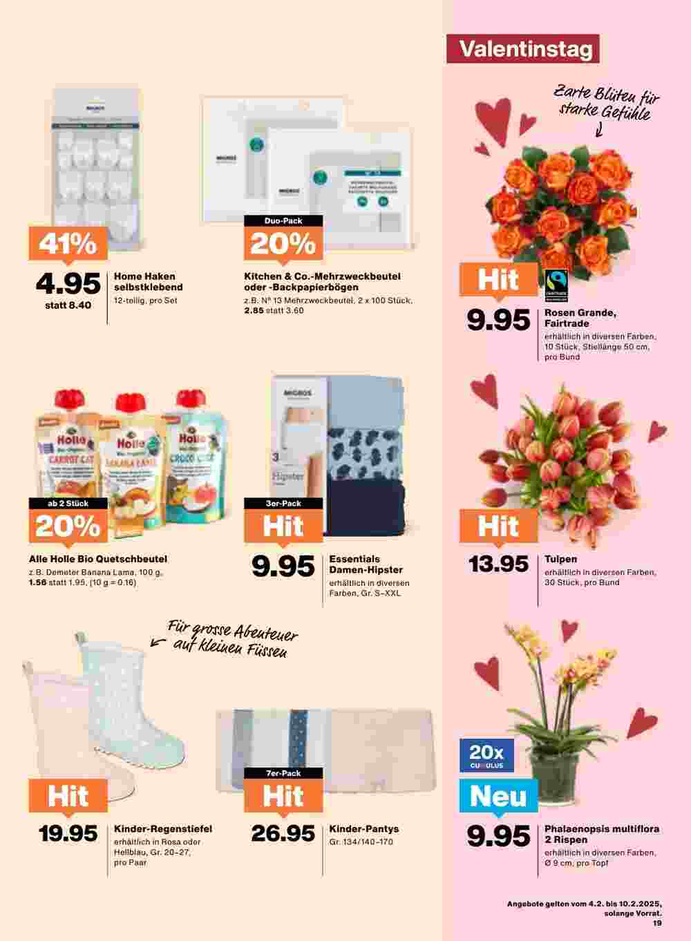 Migros Prospekt (ab 04.02.2025) zum Blättern - Seite 19