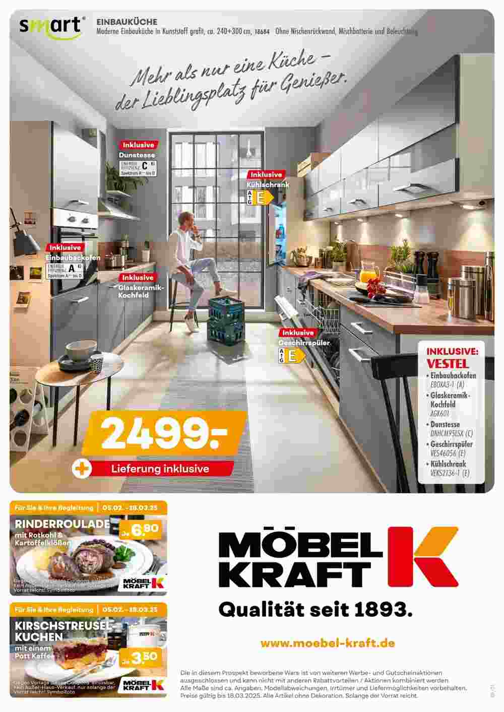 Möbel Kraft Prospekt (ab 05.02.2025) zum Blättern - Seite 24