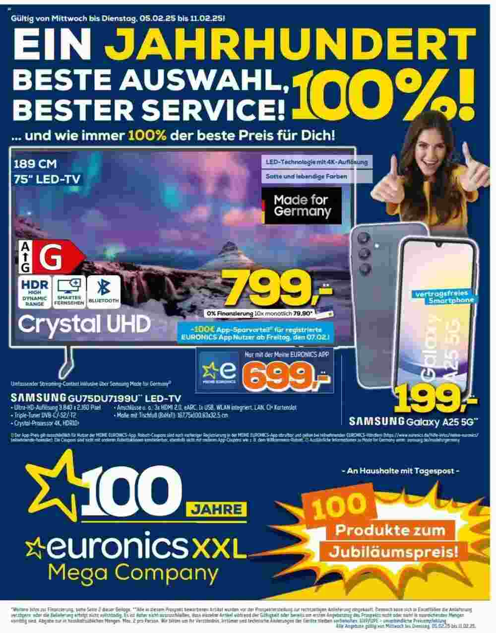 Euronics Prospekt (ab 05.02.2025) zum Blättern - Seite 1