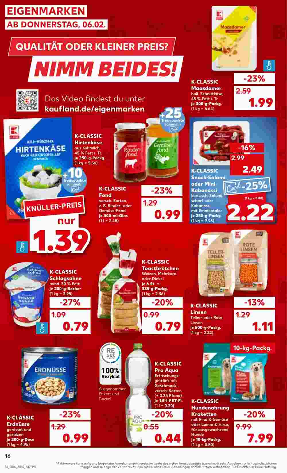 Kaufland Prospekt (ab 06.02.2025) zum Blättern - Seite 16