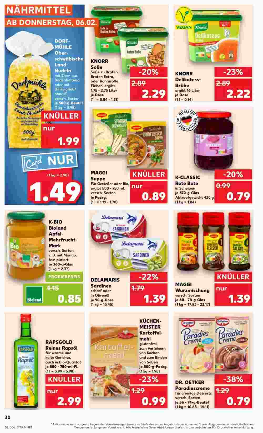 Kaufland Prospekt (ab 06.02.2025) zum Blättern - Seite 30