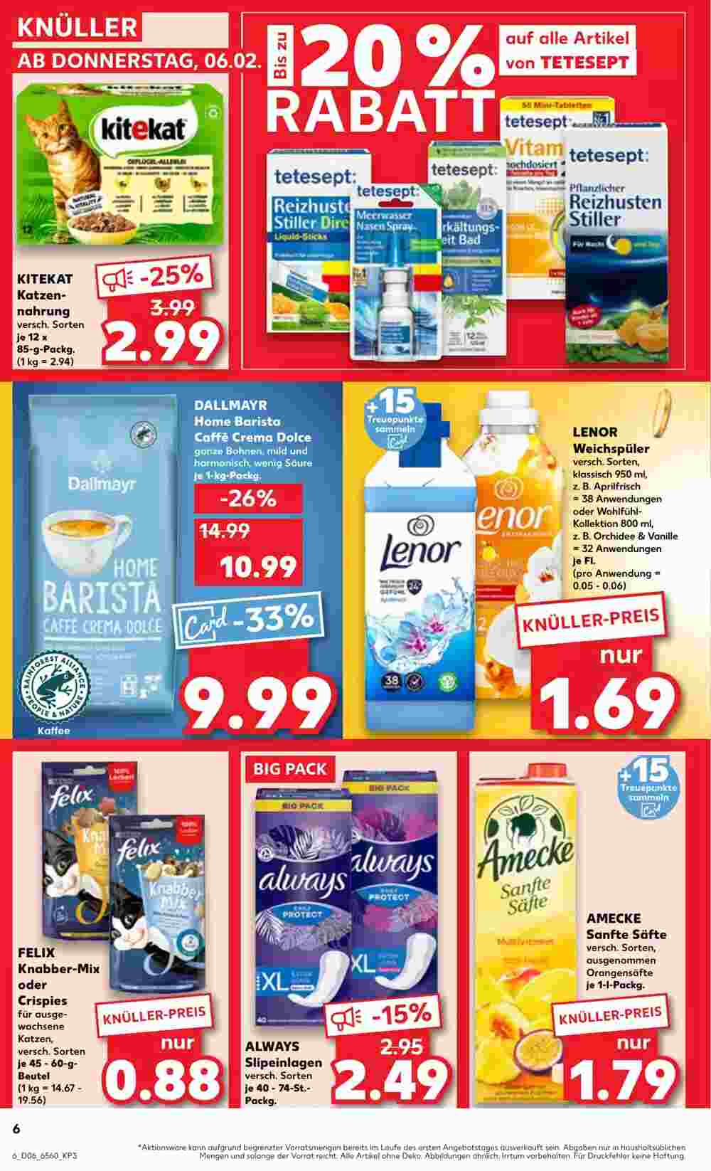 Kaufland Prospekt (ab 06.02.2025) zum Blättern - Seite 6