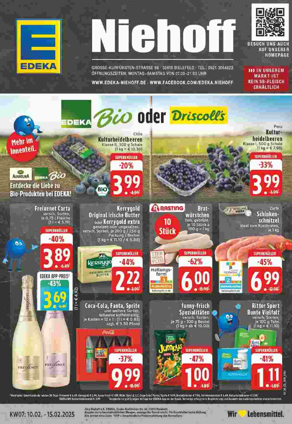 Edeka Prospekt (ab 09.02.2025) zum Blättern - Seite 1