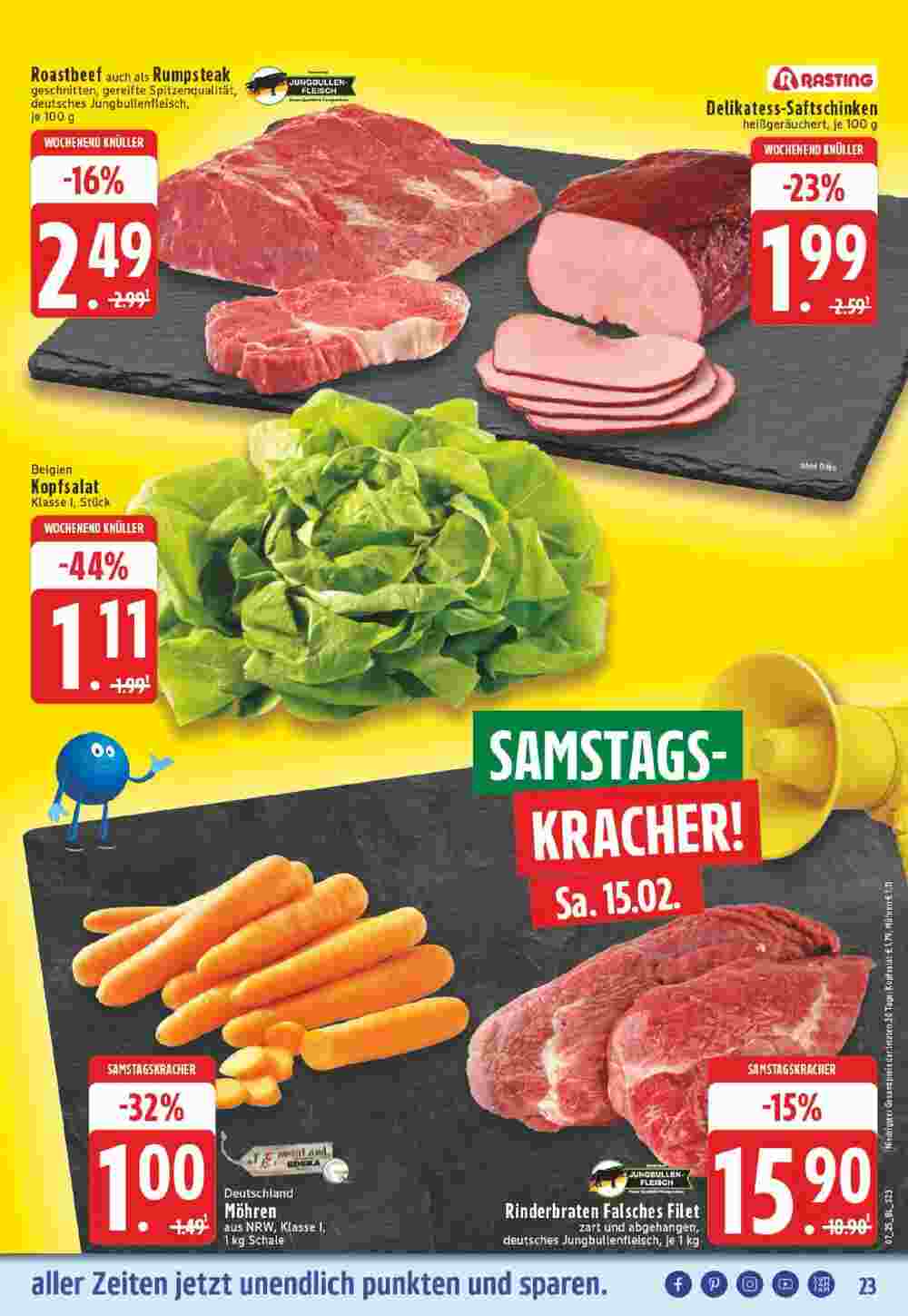 Edeka Prospekt (ab 09.02.2025) zum Blättern - Seite 23