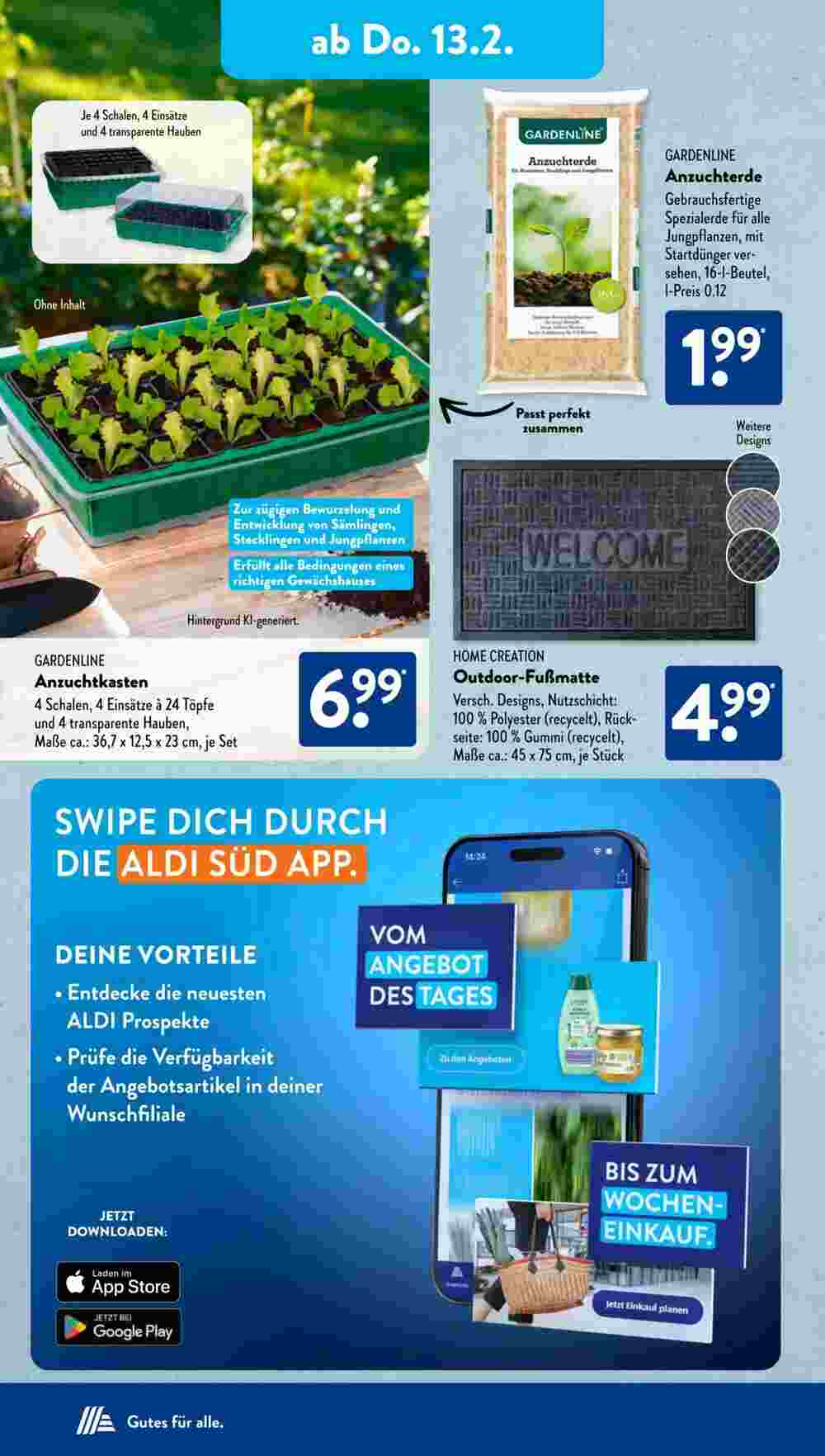 Aldi Süd Prospekt (ab 10.02.2025) zum Blättern - Seite 14