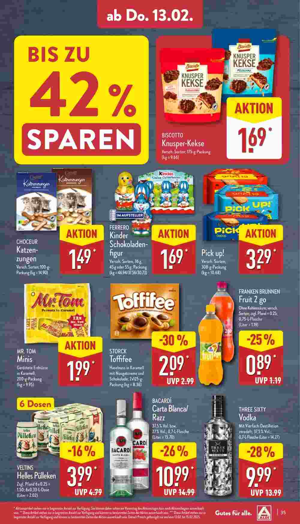 Aldi Nord Prospekt (ab 10.02.2025) zum Blättern - Seite 35