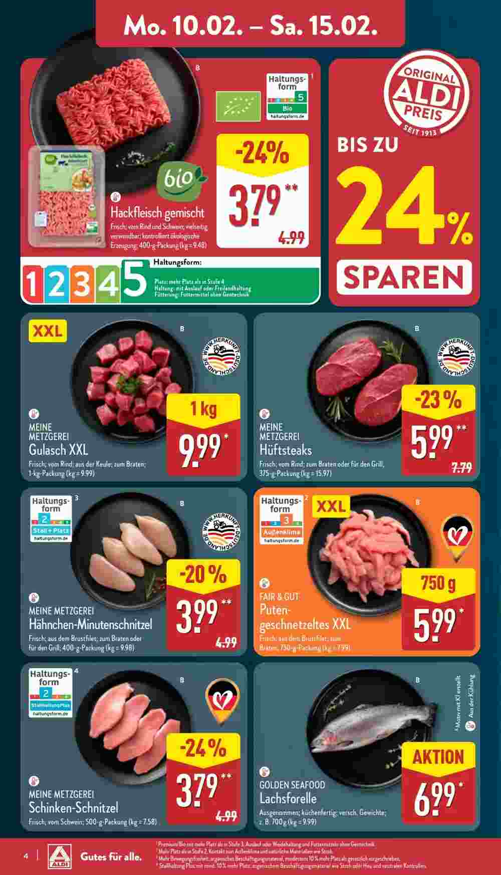 Aldi Nord Prospekt (ab 10.02.2025) zum Blättern - Seite 4