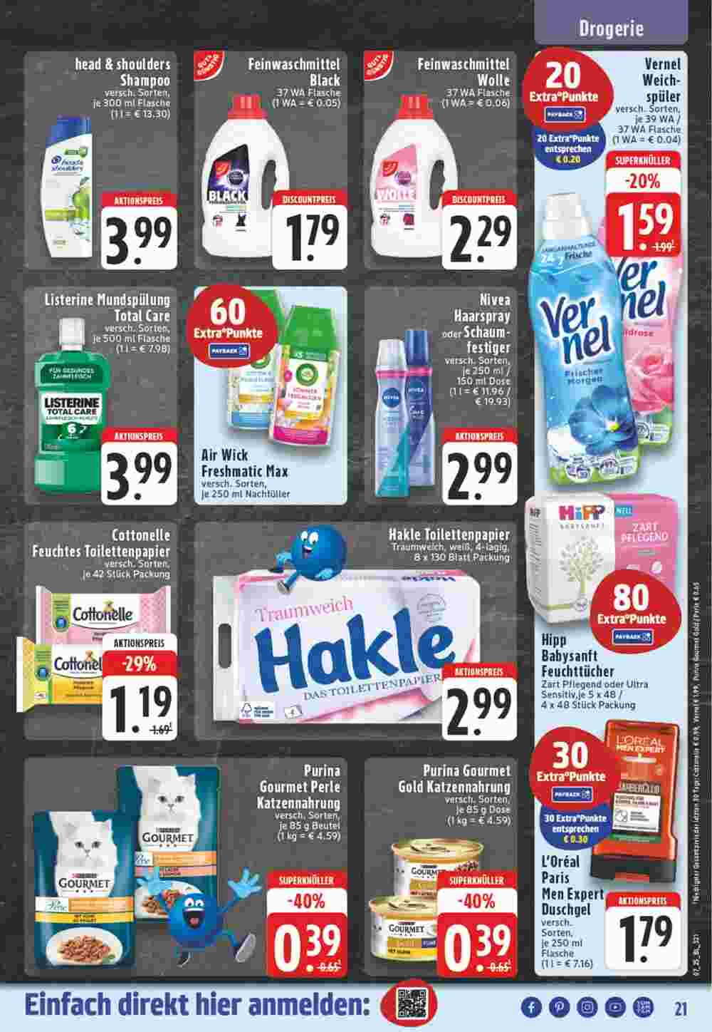 EDEKA Vogl Prospekt (ab 10.02.2025) zum Blättern - Seite 21