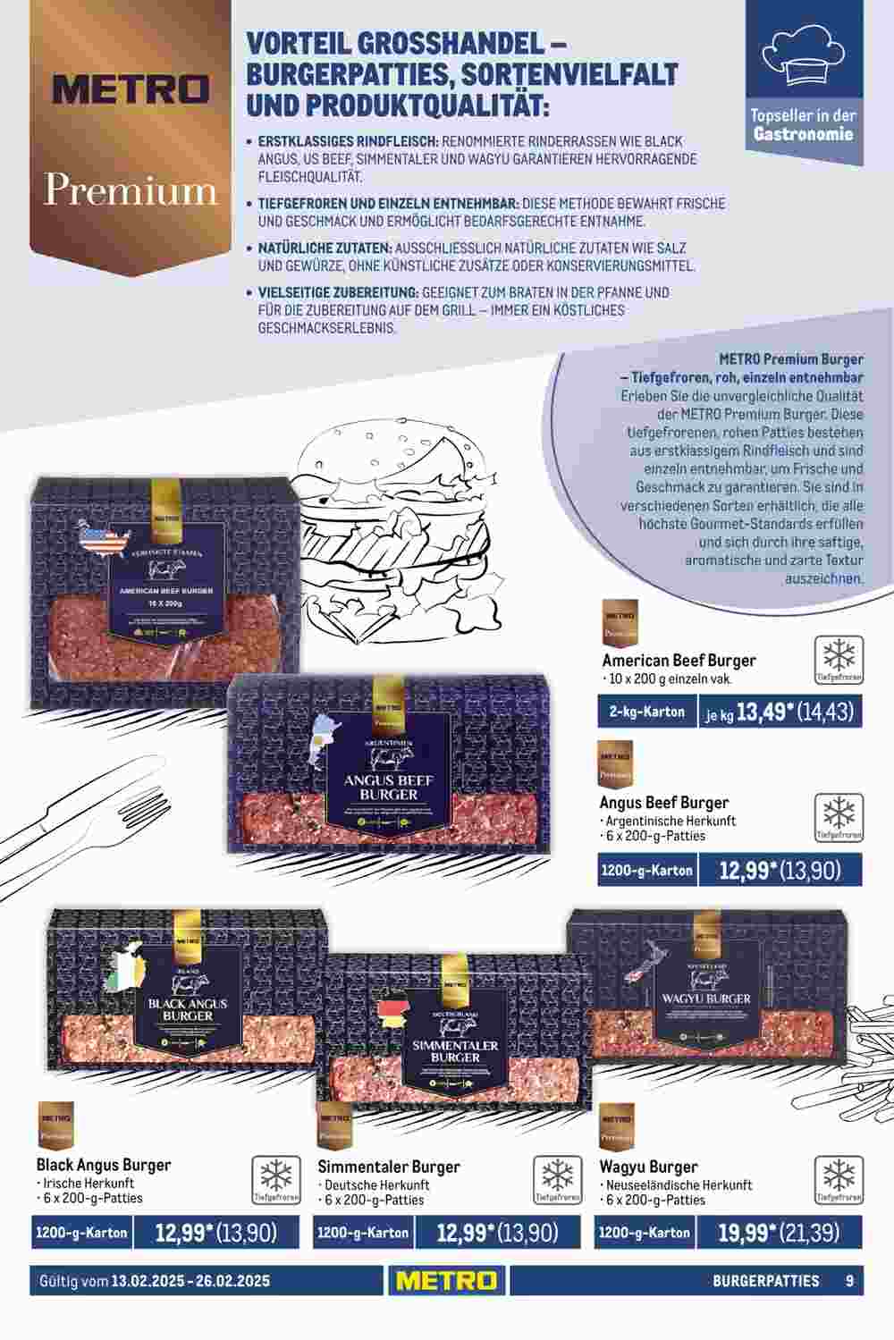 METRO Prospekt (ab 14.02.2025) zum Blättern - Seite 9