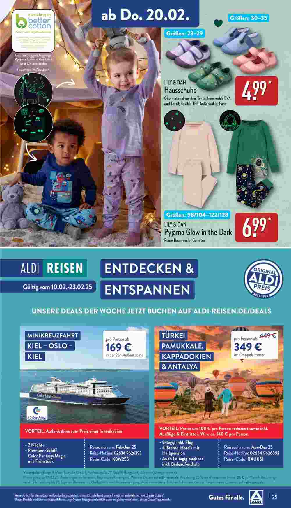 Aldi Nord Prospekt (ab 17.02.2025) zum Blättern - Seite 25