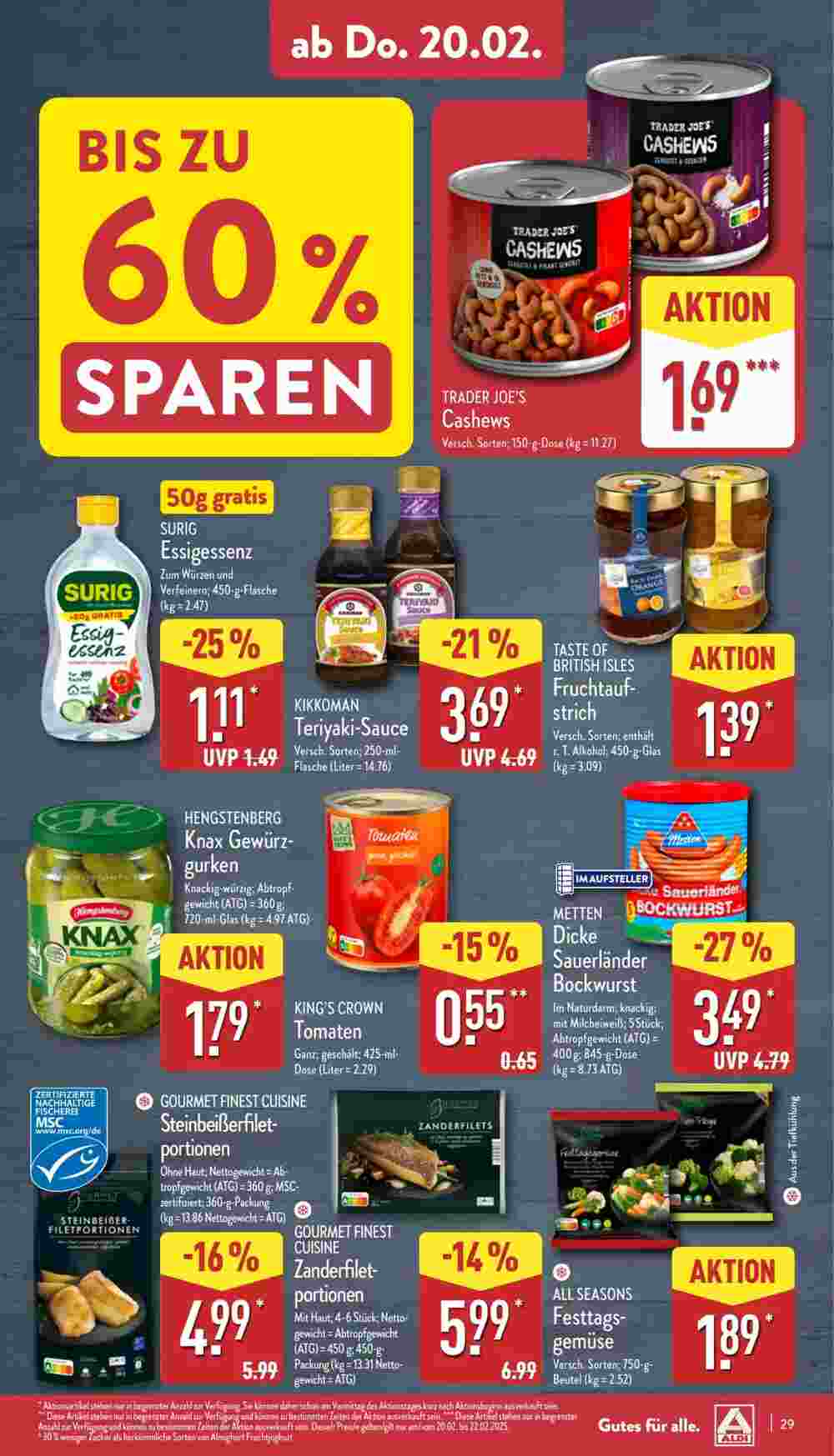 Aldi Nord Prospekt (ab 17.02.2025) zum Blättern - Seite 29