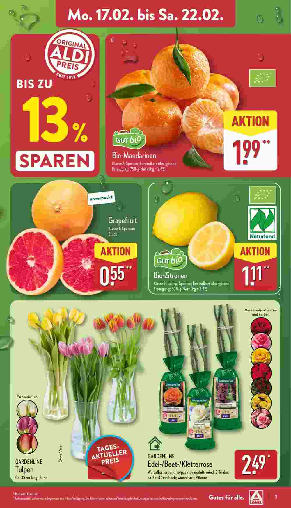 Aldi Nord Prospekt (ab 17.02.2025) zum Blättern - Seite 3