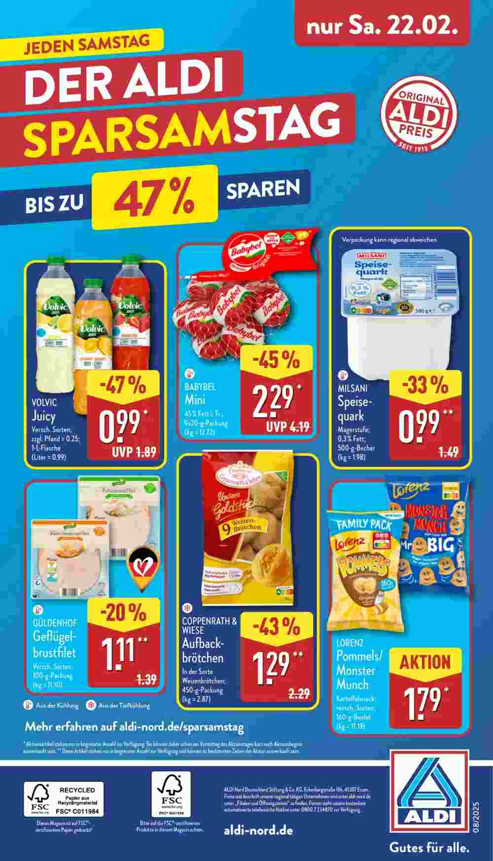 Aldi Nord Prospekt (ab 17.02.2025) zum Blättern - Seite 36